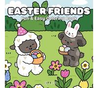 Easter Friends: Fun & Easy Coloring Book
