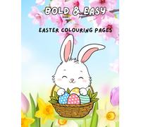 Easter Fun Coloring Book for Kids: 25 Cute Easter Illustrations with Bunnies, Chicks, Eggs & More | Ages 4-8 | Perfect Spring Activity Book for Toddlers & Kids