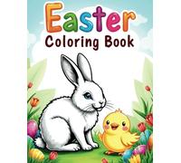 Easter Fun Coloring Book for Kids - 50 Creative Illustrations with Bunnies, Eggs & Lambs: Perfect Easter Activity for Kids Aged 2-6 | Fun & Relaxing Designs with Thick Lines for Easy Coloring