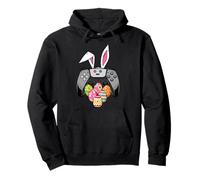 Easter Gamer Bunny Controller Videojuegos Videojuegos Conejo Sudadera con Capucha