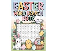 Easter Gifts for Kids: Word Search Book: 100 Cozy Brain Games with Easy Puzzles and Solutions for Boys and Girls