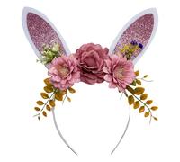 Easter Headband - Adjustable Soft Glitter, Cartoon Costume Decoration | Fun Party Accessory Headband For Adults Kids Cosplay Photo Booth Birthday Makeup Christmas Party