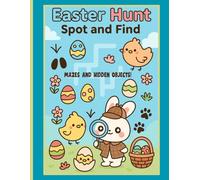 Easter Hunt Word Search: Spot, Find and Color - Adorable Easter Illustrations