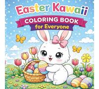 Easter Kawaii Coloring Book for Everyone
