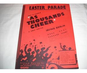 EASTER PARADE IRVING BERLIN 1933 SHEET MUSIC SHEET MUSIC 257