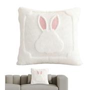 Easter Pillow Covers - 17.7x17.7 Inches Square Design, Soft Durable Fabric, Hidden Zipper Closure, Reversible Print | Spring Cushion Decor, Couch Sofa Accent, Living Room, Home Dorm Reading Nook