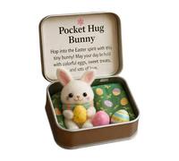Easter Plush, Mini Linda muñeca en una, Positive Enfoque Toy with Card, Adorable Easter Basket Stuffer for Family Friends, Kids Adults Holiday Celebration, 3,94 x 2,76 x 0,98 Pulgadas