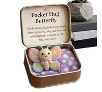 Easter Plush, Mini Linda muñeca en una, Positive Enfoque Toy with Card, Adorable Easter Basket Stuffer for Family Friends, Kids Adults Holiday Celebration, 3,94 x 2,76 x 0,98 Pulgadas