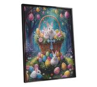 Easter Puzzle - 1000 Pieces Jigsaw Game, Festive Brain Teaser | Large 50x70cm Paper Board Artwork, Holiday Entertainment Activity, Relaxing Challenge Idea Women Men Family Office Living Space