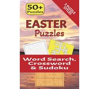 Easter Puzzles: Word Search, Crossword, and Sudoku puzzles with Easter themes
