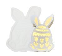 Easter Rabbit Cookie Molds, Handmade 3D Easter Bunny Mold, Hollow Easter Bunny Resin Mold, Epoxy Resin Casting Mold, Easter Decor Making Mold, Resin Casting Easter Bunny, 3D Easter Bunny Mold, Scented