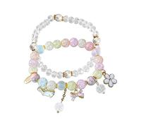 Easter Rabbit Crystals Rose Pearl Bracelet Newborn Baby Bracelets For Infant Girls Men's Watches