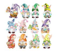 Easter Refrigerator Magnet, Cute Fridge Sticker Set - Happy Easter Decorations For Kitchen Garage Door | Resin Material with Colorful Design, Holiday Favors, Refrigerator