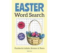 Easter Shaped Word Search Puzzle Book: Word Searches about Easter, Spring, Easter Bunny and More [6x9 inches, 110 pages | 50+ Puzzles. Perfect for ... Egg stuffer gifts, stress relief, vacations.