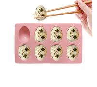 Easter Silicone Mold, 8 Cavity Baking Mold, Non Stick Bakeware with Easy Release, Food Grade Silicone Tray, Easter Baking Tool with Festive Design, Dessert Molds for Kitchen Party & Holiday Treats