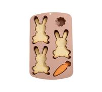 Easter Silicone Molds - 3D Bunny Shape - Herramienta de fundición de resina para gummies, magdalenas, caramelo, jelly, pastry, ice, jaba, tarta de decoración, Holiday DIY