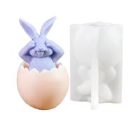 Easter Silicone Molds, Egg Rabbit Candle Mold, Silicone Candle Making