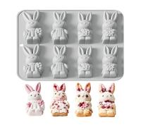 Easter Silicone Molds - Non-Stick Fondant Mould,Silicone Chocolate Mold,for Baking Cake Cookie Dessert Candy Soap Candle Craft