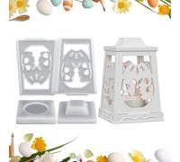 Easter Silicone Molds - Silicone Food-Grade Heat Resistant Casting Moulds, 14.1x10x0.8cm Easter Tea Light Candle Holder, Casting Moulds, Tea Light Candle Holder Molds For Wax Plaster Cement Soap DIY D