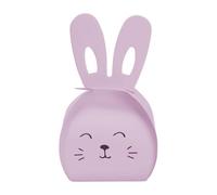 Easter Snack Box - Holiday Bunny Treats, Chocolate Candy Box, Cardboard Easter Gift, Adorable Rabbit Design, Party Goodie Bags for Kids Adults Birthday Spring Celebrations