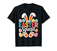 Easter Squad Bunny Ears Egg Hunt Team Spring Holiday Family Camiseta