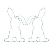 Easter String Lights - Battery Operated LED Lamp | 3.5m Decorative Light Set with Remote and Timer Function, Flexible Wire with Colorful LED Bulbs, Home and Office Decoration for Easter, Holidays