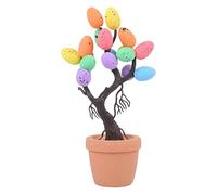 Easter Tabletop, Festive Tree Decoration, Artificial Ornament Foam PP Material Spring Desk Display for Holiday and Festivity, 9,06 x 2,76 x 2,76 pulgadas, Colorful