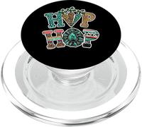 Easter Teacher Leopard Animal Decor Funny Hip Hop Easter PopSockets PopGrip para MagSafe
