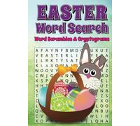 Easter Themed Puzzle Book: Word Searches, Word Scrambles, and Cryptogram Puzzles all About Easter for Kids, Teens, Adults and Seniors | 6 x 9, 80 pages | with Solutions