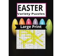 Easter Variety Puzzles: Large Print