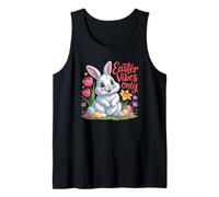 Easter Vibes Only Cute Spring Bunny Eggs - Cita Positiva Camiseta sin Mangas