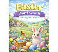 Easter Word Search: 100 Large Print Puzzles (Holiday Collection)