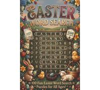 Easter Word Search: A Colorful Easter Word Search for Kids, Teens, Adults & Seniors | Easy, Medium, Hard Levels | 6 x 9 Travel-Friendly Size | Ideal for Easter Basket Stuffer (Easter Collection)