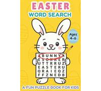 Easter Word Search: A Fun and Easy Puzzle Book for Kids Ages 4-6 - plus 10 Bonus Coloring Pages, Great for Easter Basket Stuffers & Holiday Fun (Word Search Adventures)