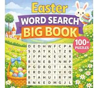 Easter Word Search Big Book: 120+ Fun Easter and Spring Puzzles For All Ages (Easter Activity Books by Lumo Lab)