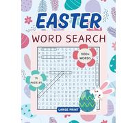 Easter Word Search Book: 75 Spring Themed Word Find Puzzles for Adults, Middle-Aged, Seniors and Teens with Solutions (Word Puzzles)