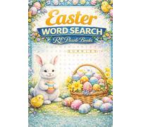 Easter Word Search: Easter Puzzle Book for Adults & Teens Featuring Bunnies, Eggs, Spring Themes, Holiday Fun and Relaxing Brain Games