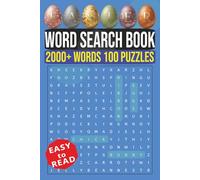 Easter Word Search for Adults and Seniors: 100 Large Print Puzzles with 2000+ Words | Easy to Read Easter Themed Activity Book for Brain Health and Relaxation | Perfect Holiday Gift and Basket Stuffer