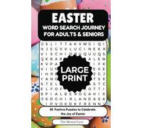 Easter Word Search for Adults and Seniors: Large Print Puzzle Book for Easter Fun: 55 Festive Puzzles to Celebrate the Joy of Easter