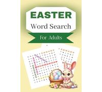 Easter Word Search For Adults: Word Search Book ispired by Easter | 50+ puzzles | 6x9 inches ....| Spring Holiday Brain Games & Family Activity Book | Easter Basket Stuffer Gift