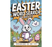 Easter Word Search for Kids Ages 9-12: Challenging Spring Puzzle Book - Perfect Easter Basket Stuffer: Large-Print-Style Activity Companion with Rainy Days