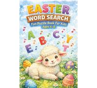 Easter Word Search for Kids: Pocket Size Easter Word Search Book for Kids Ages 4-8 - 50 Easy Puzzles with 10x10 Grids, 500 Words, Fun Travel Activity (6x9 Inches), Easter Gifts For Baby