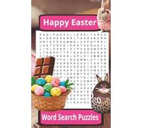 Easter Word Search: Fun Easter theme Word Search for Easter baskets and activities, colorful, 5x8, with 80 decorated pages