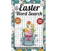 Easter word search large print for adults and teens: 1800 New Words: 90 Bunny-Themed Word Search Puzzles For Seniors, Teens & Adults, Fun Easter Large Print Word Search With Solutions