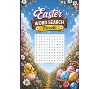 Easter Word Search Puzzle: 55 Puzzles Word Search about Easter and More | 6x9 inches, 110 pages | Gift for Easter, Chocolate & Christian Lover