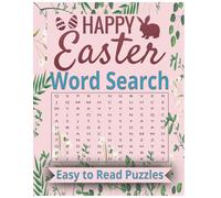 Easter Word Search Puzzle Book: Blissful Easy to Read Word Searches for Adults about Easter, Spring, Gardening & More | 6 x 9 Inches | 111 Pages | 55 ... Celebrating, Learning & Enjoying the Season