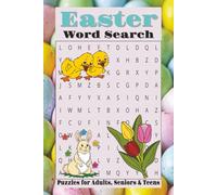 Easter Word Search Puzzle Book: Easter Word Search Puzzles for Kids and Adults - 55 Fun & Faith-Inspired Puzzles with 495 Unique Words