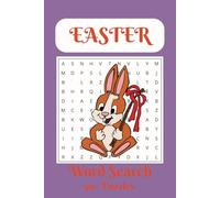 Easter Word Search Puzzle Book: Easter Word Searches with Easy to Read Print about Easter Time, Easter Eggs and More | 6x9 inches, 110 pages, 50+ Puzzles... Gift for Vacations, Holidays and Free Times