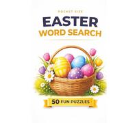 EASTER WORD SEARCH PUZZLE BOOK: EASY TO READ PRINT Word Search about EASTER, Spring, Holidays and more [5X8|50 puzzles|700+words] Perfect for ... Seniors, Holidays and other Occasions.