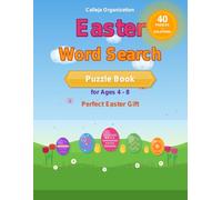 Easter Word Search Puzzle Book for Ages 4-8: 40 Fun Easter-Themed Puzzles with Solutions | Perfect Easter Gift